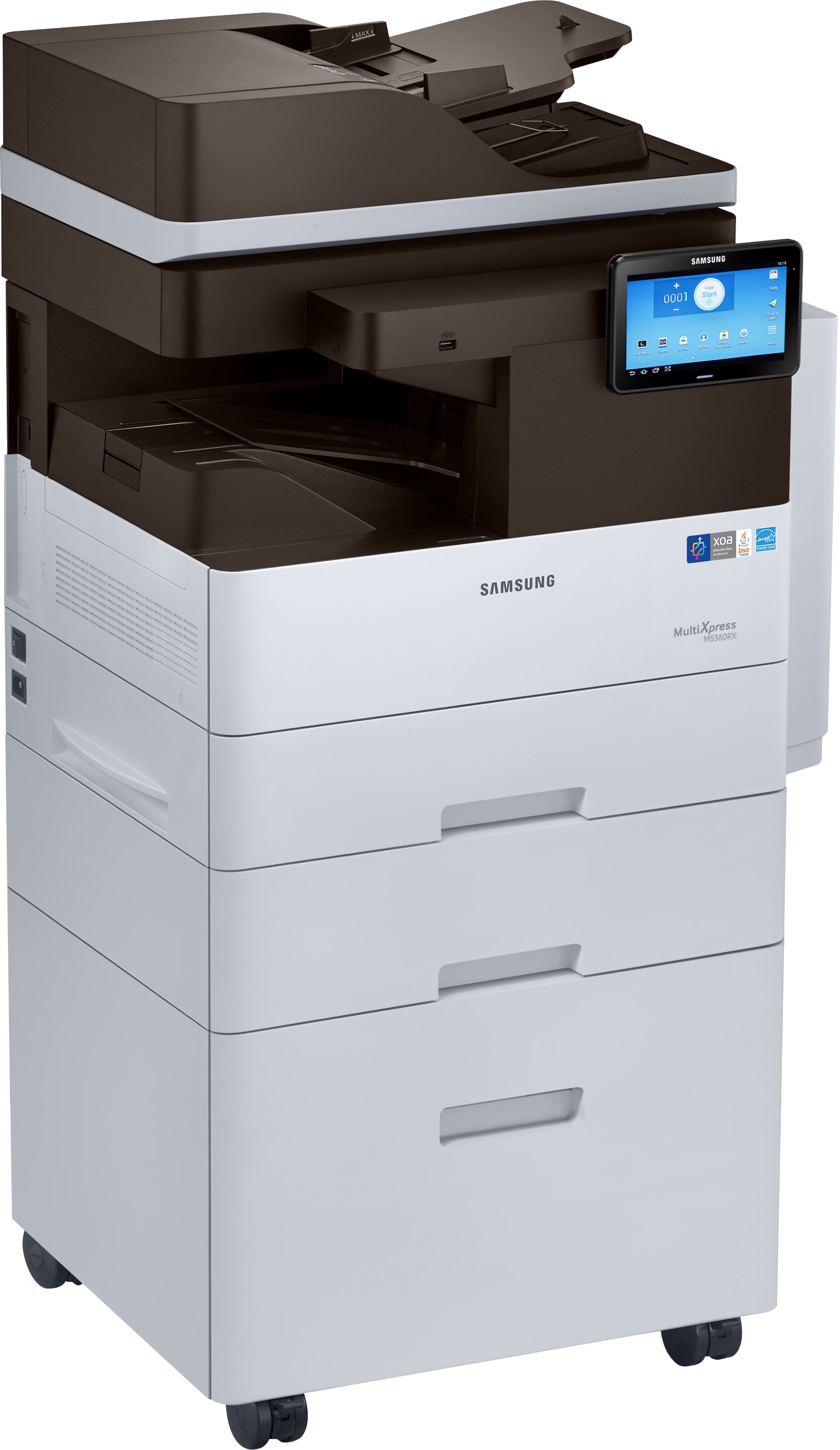 Samsung MultiXpress SL-M5360RX - Stampante Laser Multifunzione A4 BN Professionale 1200 DPI 53ppm Fronte/Retro automatico Rete Samsung MultiXpress SL-M5360RX - Stampante Laser Multifunzione A4 BN Professionale 1200 DPI 53ppm Fronte/Retro automatico Rete